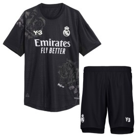 Maillot Real Madrid Gardien Enfant Quatrième Noire 2023-24